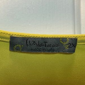 Chalet layering blouse green